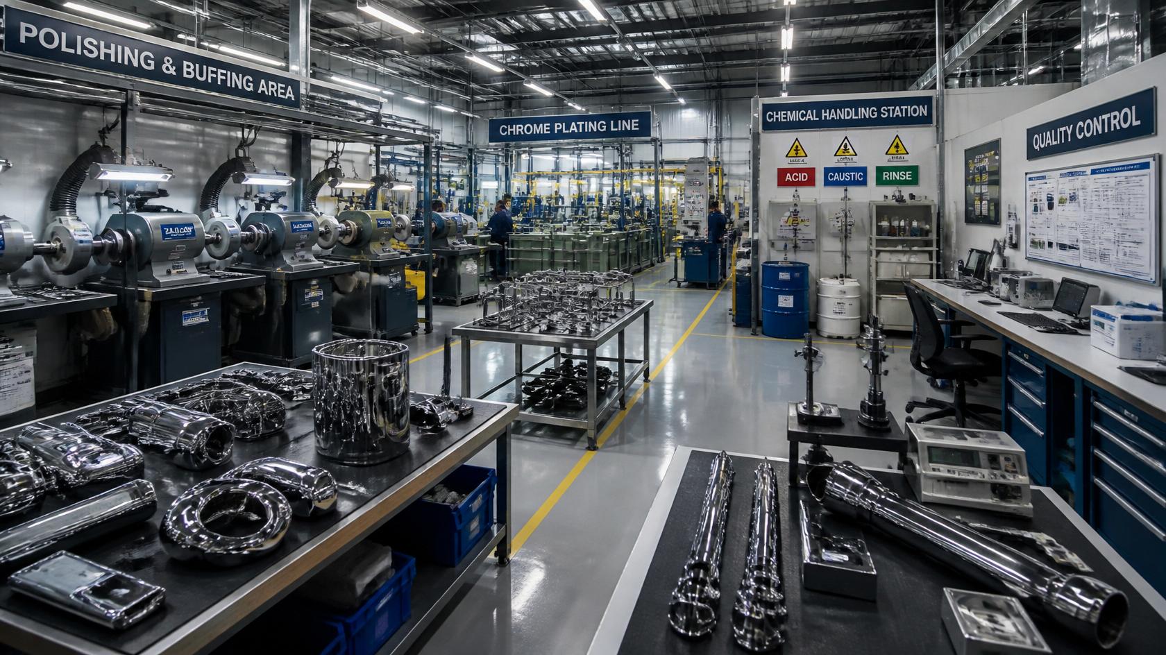 A.S.Electroplating Industrial Plating Facility Lahore Pakistan